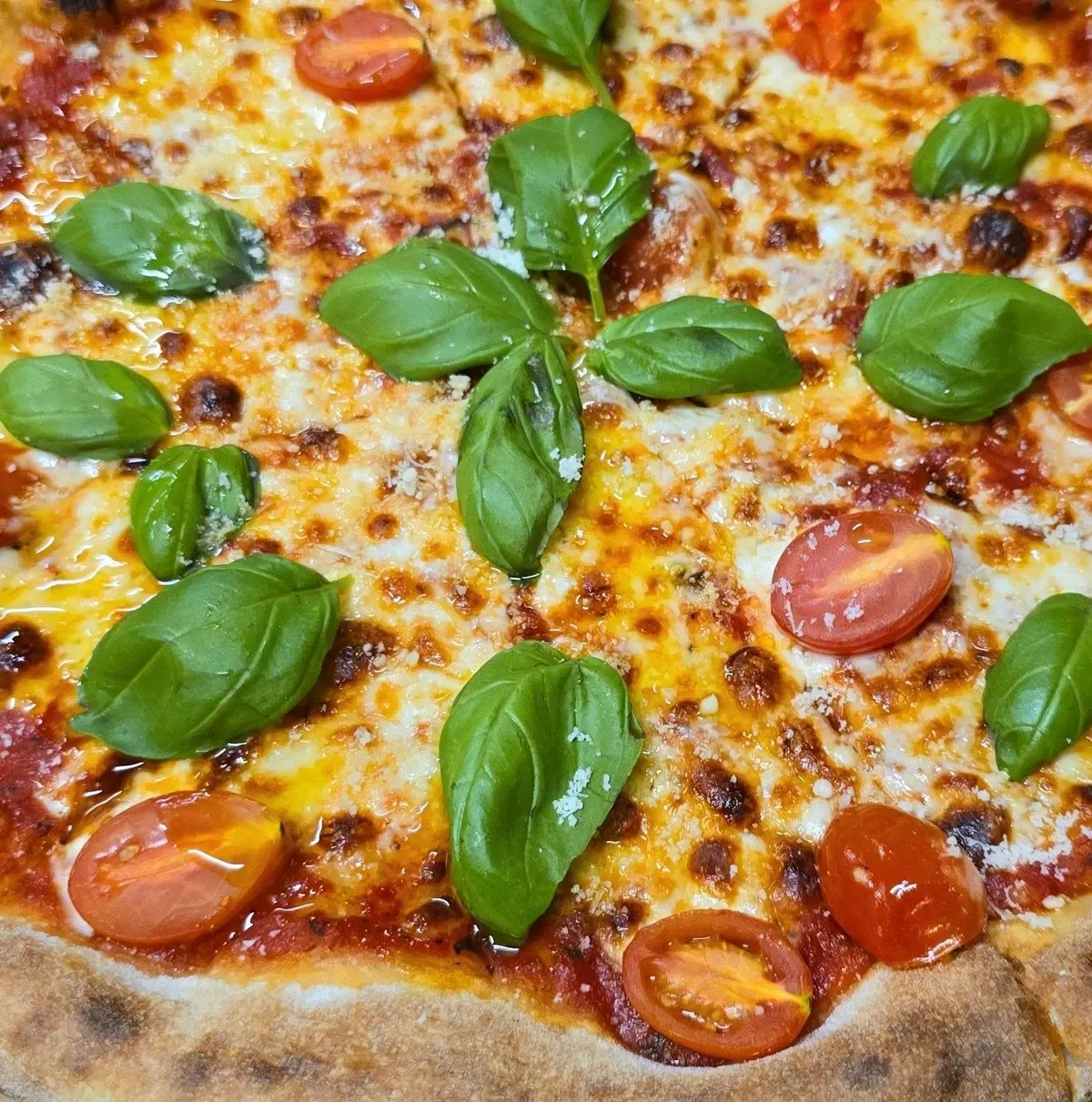 Margherita-pizza